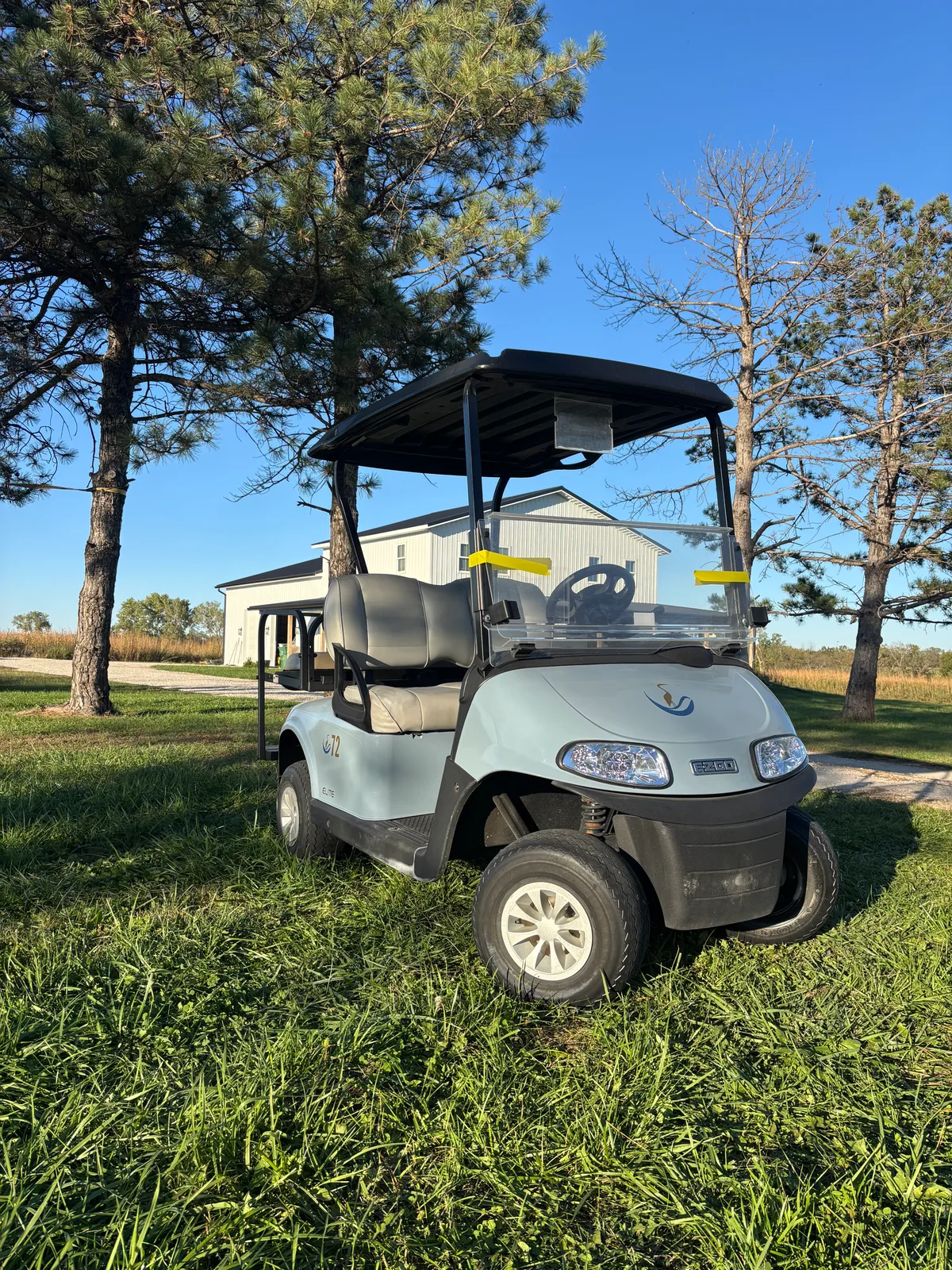 2023 EZGO RXV Blue, photo 1 of 5